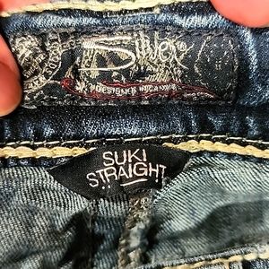 Silver Suki Straight Jeans